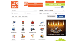 Desktop Screenshot of itthirdetek.hu